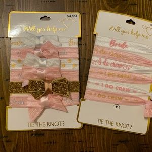 Set of 12 Hair ties Bachelorette
